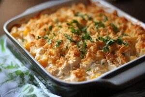 Chicken Dressing Casserole Recipe