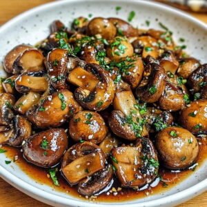 Sweet-Savory Honey Garlic Mushroom Roast Recipe