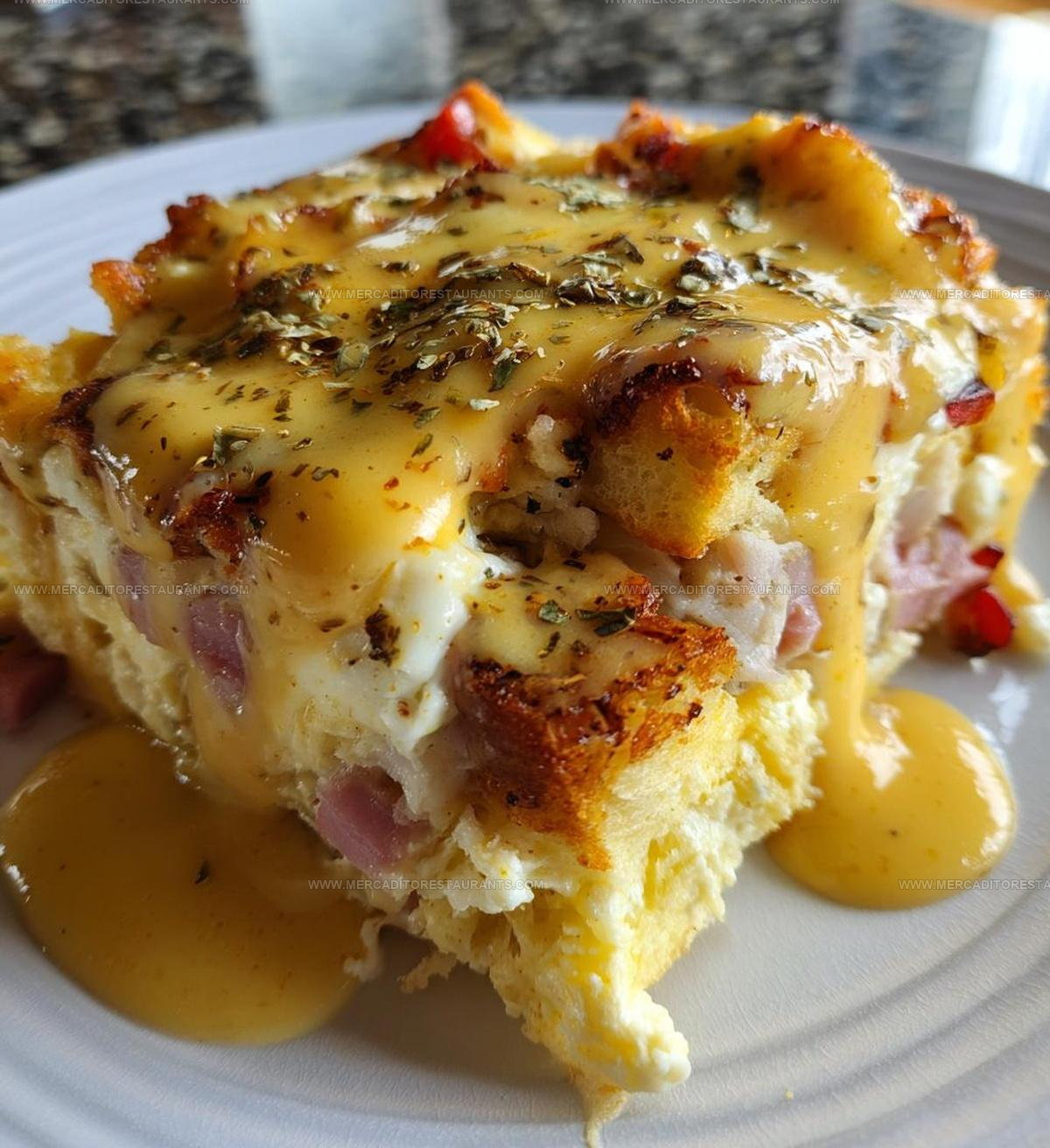 Brunch Eggs Benedict Casserole Recipe