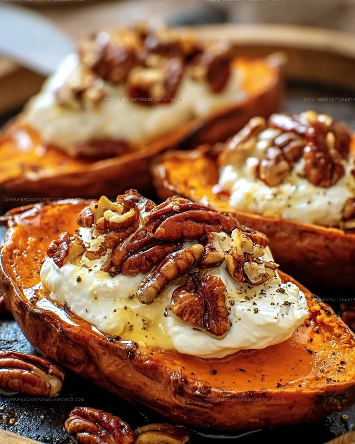 Maple Dijon Roasted Sweet Potatoes Recipe