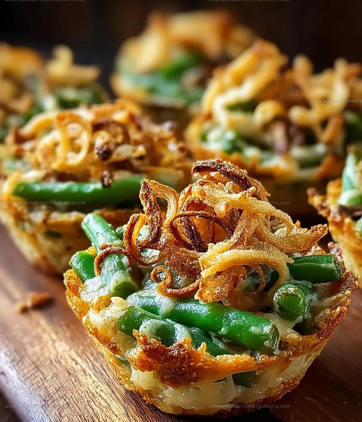 Green Bean Casserole Cups Recipe