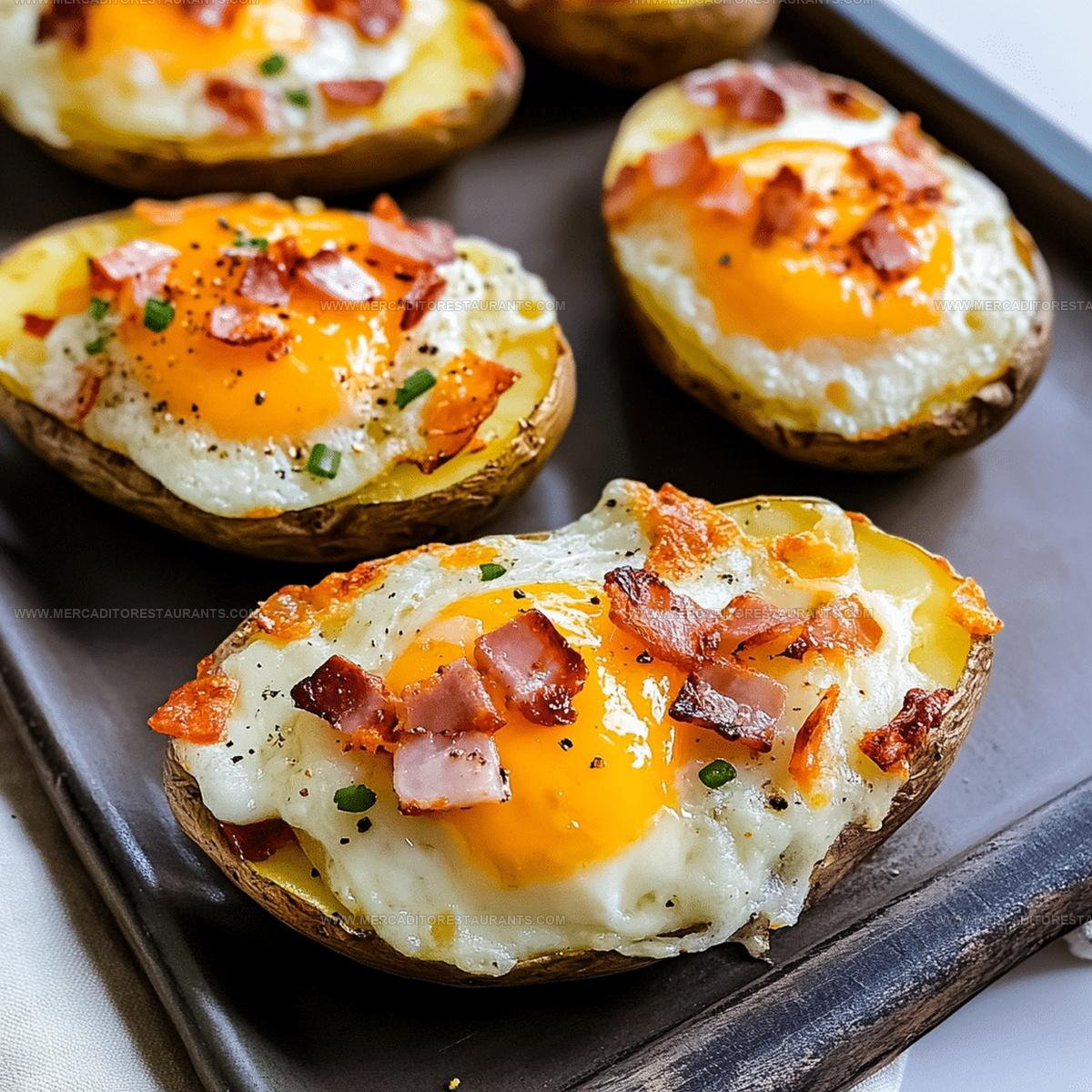 Savory Twice-Baked Breakfast Potatoes Recipe