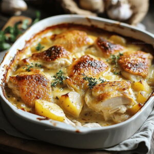 French Rustic Chicken Casserole Recipe