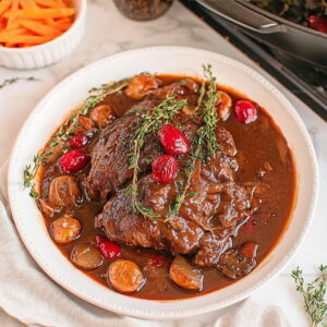 Classic Cranberry Balsamic Roast Beef Recipe