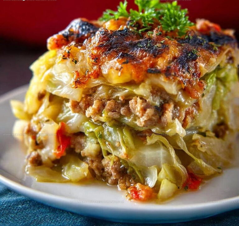 Hearty Skillet Cabbage Casserole Recipe