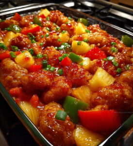 Easy Baked Sweet And Sour Chicken Recipe