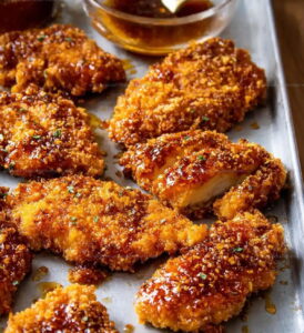 Crispy Hot Honey Baked Chicken Recipe