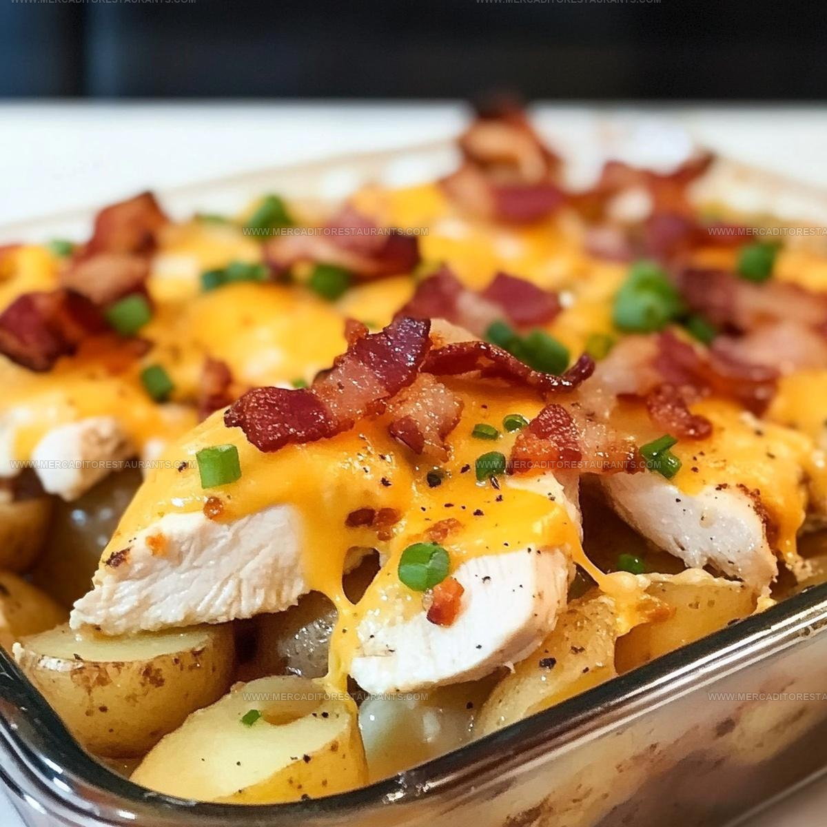 Ranch Bacon Loaded Potato Chicken Casserole Recipe