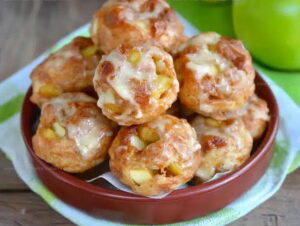 Fall Baked Apple Fritters Recipe