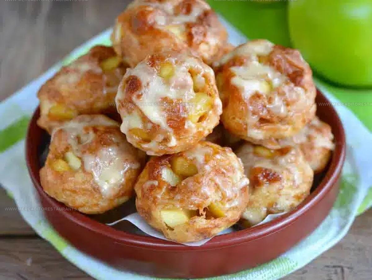 Fall Baked Apple Fritters Recipe