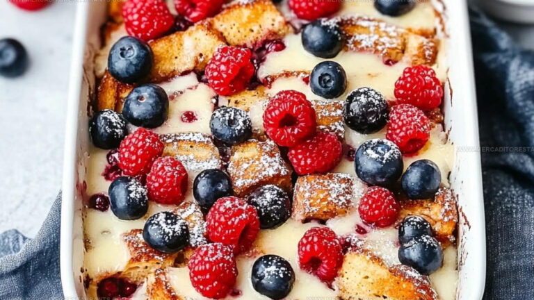 Berry Filled French Toast Casserole Recipe