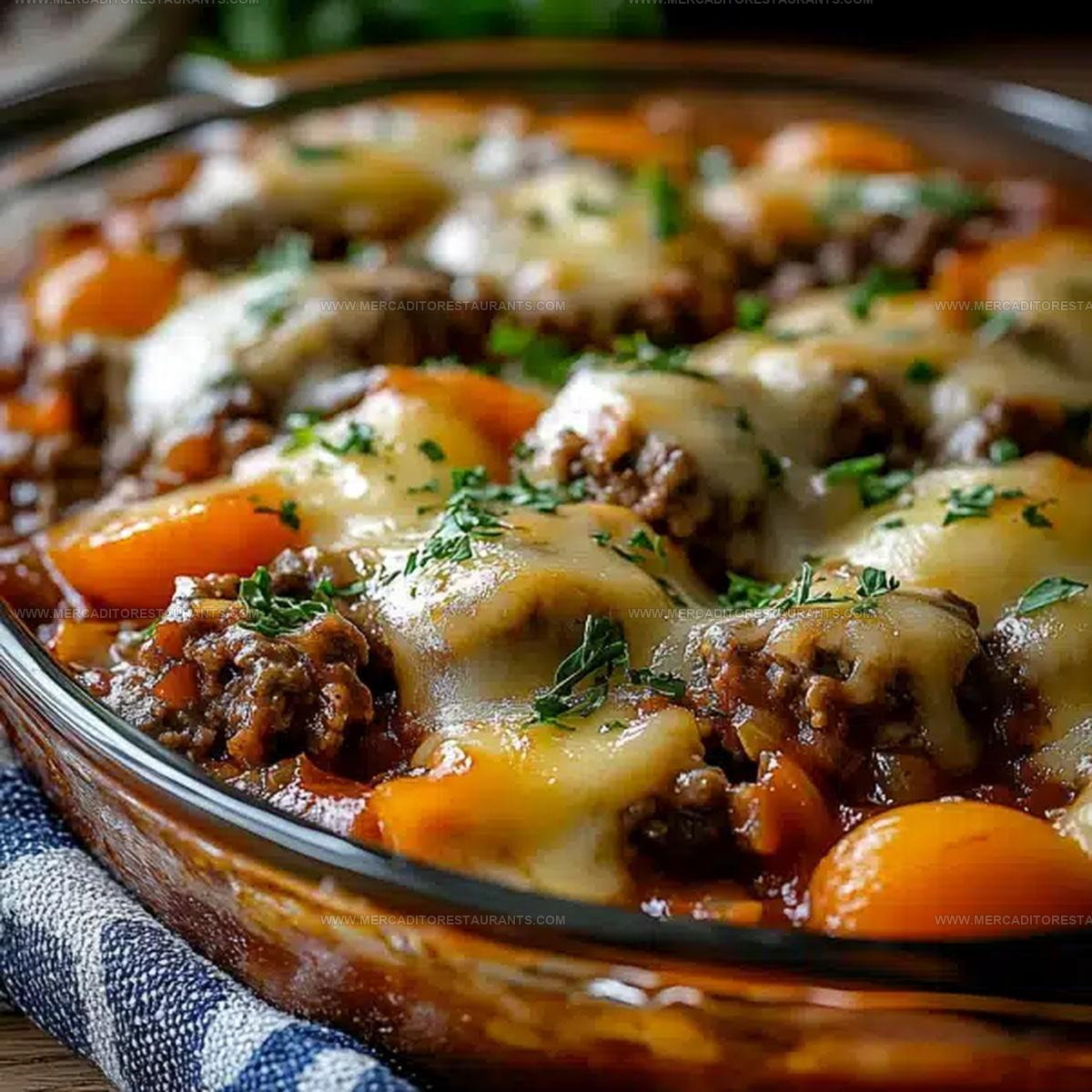 Country-Style Amish Hamburger Steak Bake Recipe