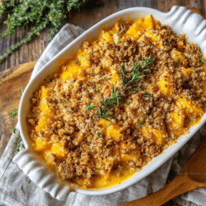 Butternut Squash Casserole Gratin Recipe