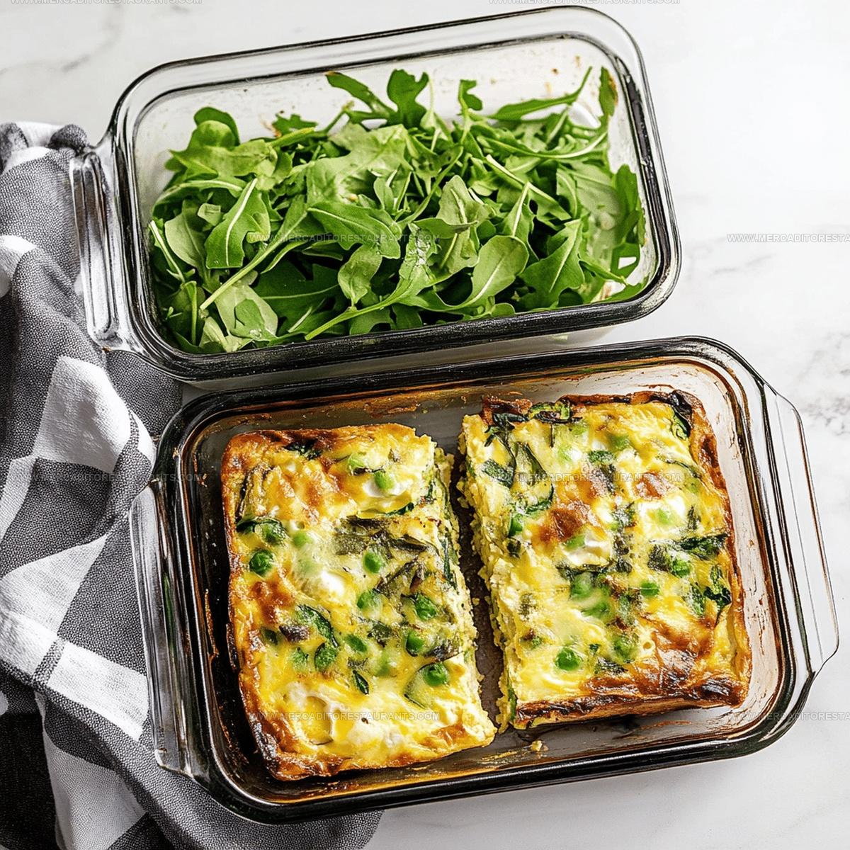 High-Protein Cottage Cheese Egg Bake Recipe