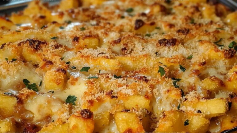 Delicious Ground Beef Croissant Bake Recipe