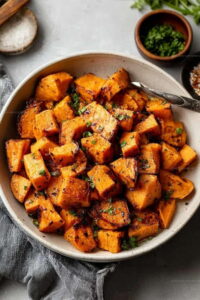 Spiced Oven-Roasted Sweet Potatoes Recipe