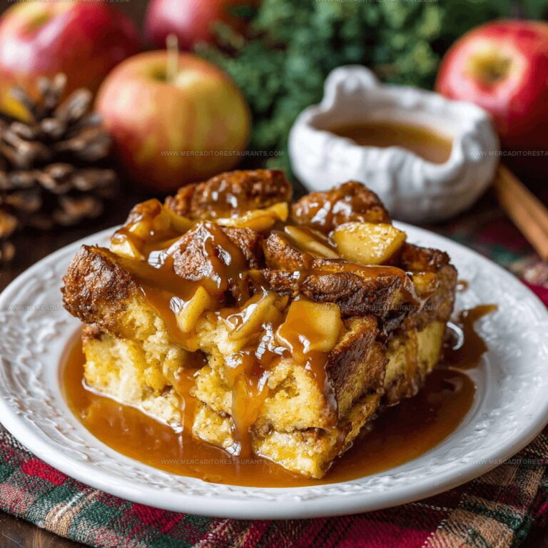 Caramel Apple French Toast Casserole Recipe