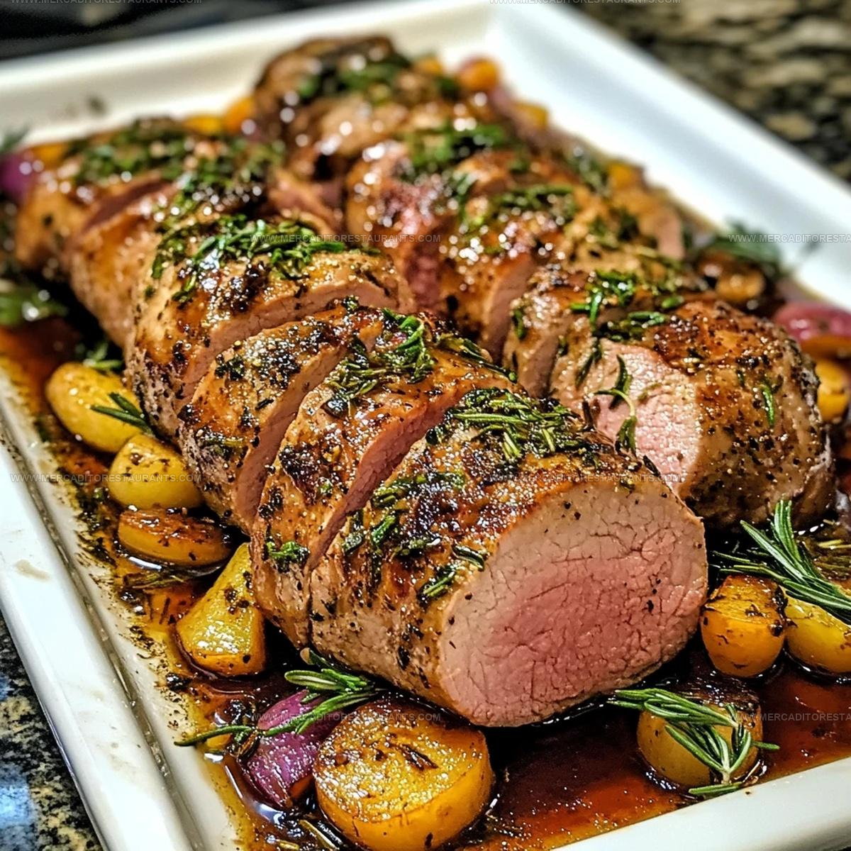 Sheet Pan Maple Dijon Pork Tenderloin Recipe