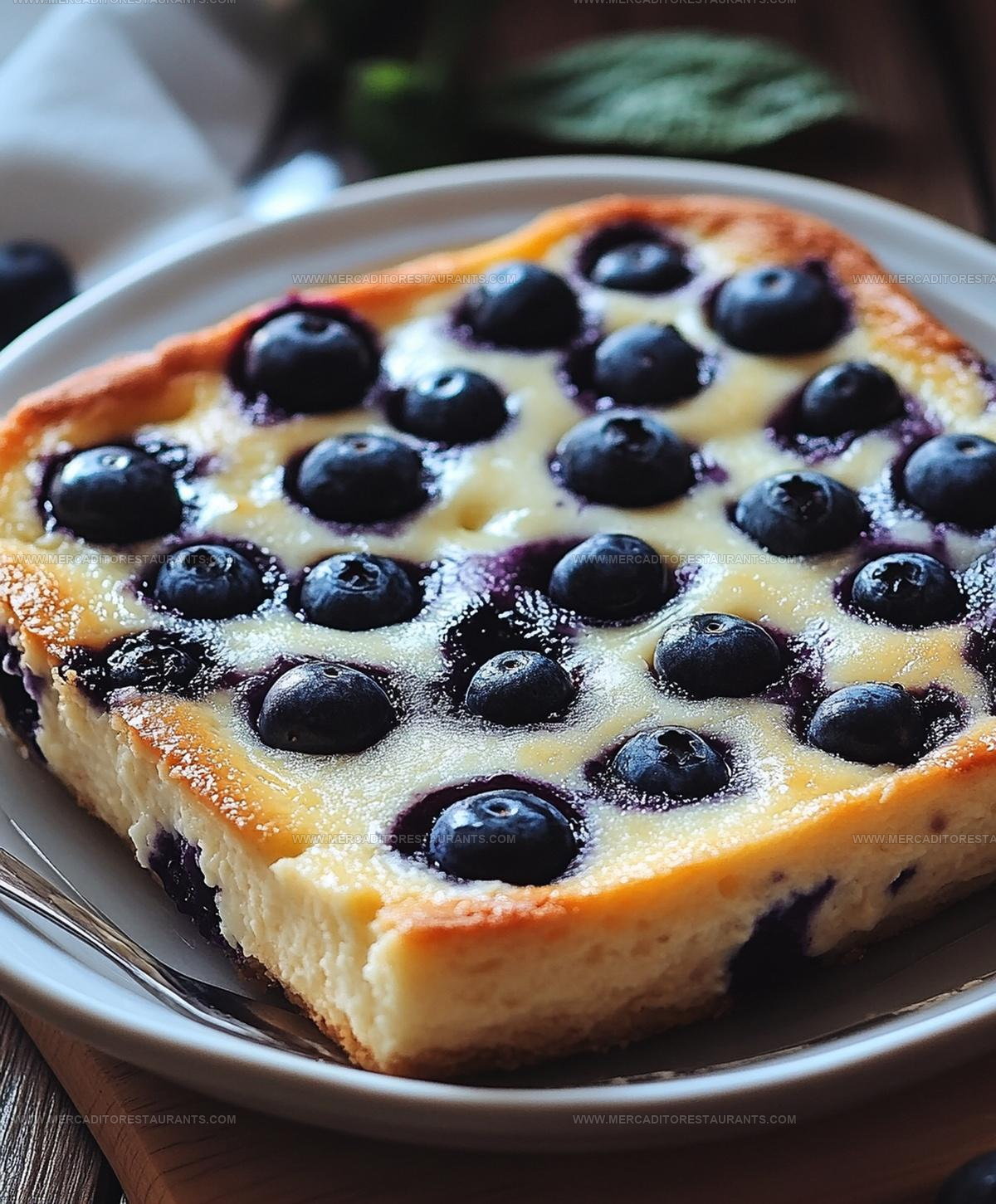 Spring Berry Blueberry Cottage Cheese Breakfast Bake Recipe