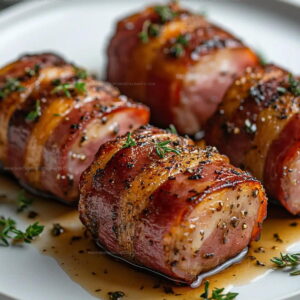 Bacon Wrapped Deer Tenderloin In The Oven Recipe