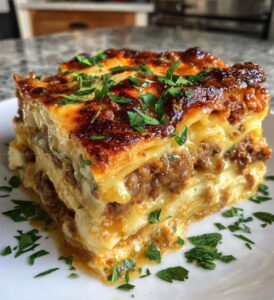 Family Lasagna Casserole Recipe