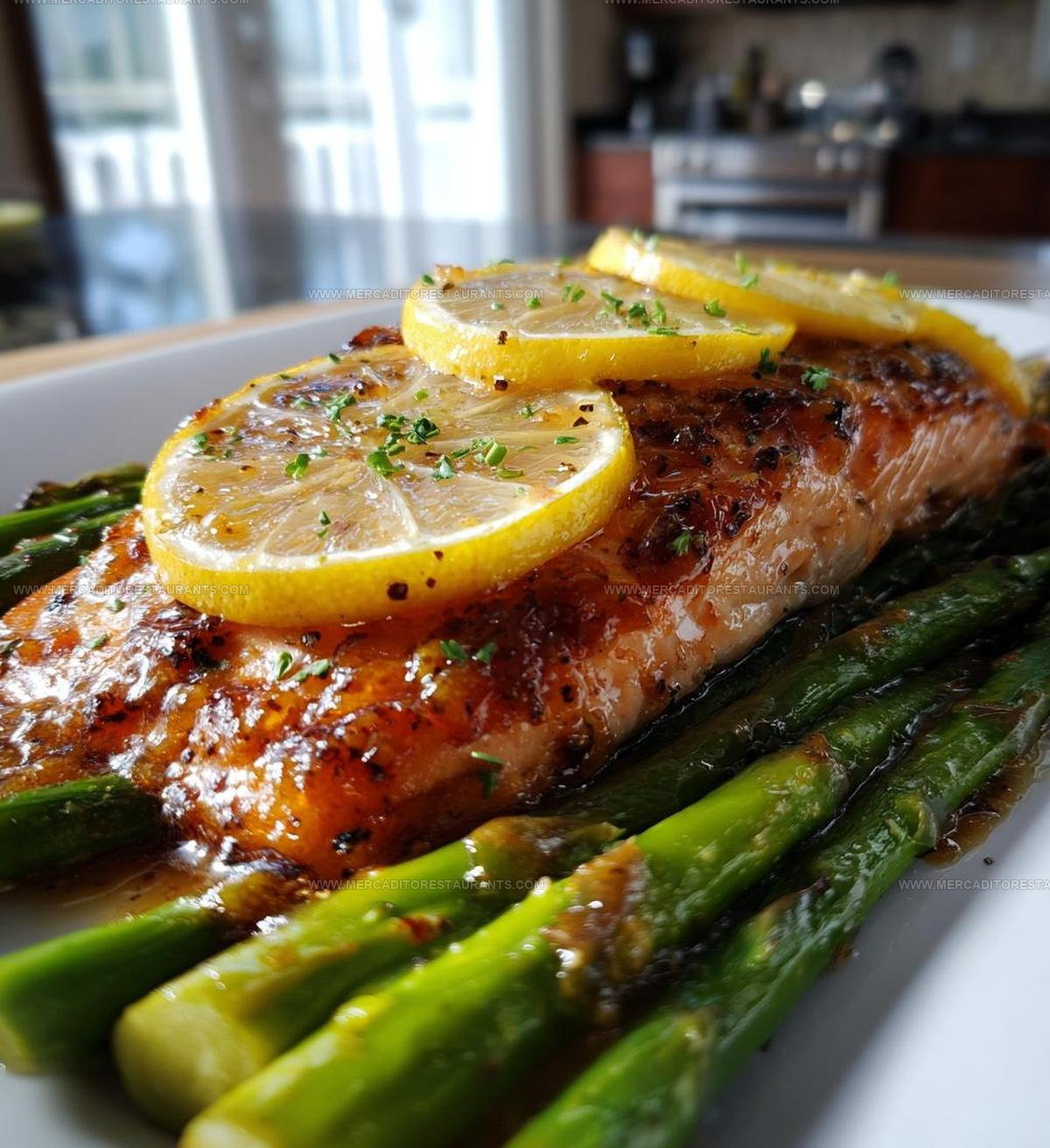 Sheet Pan Maple Dijon Glazed Salmon Recipe