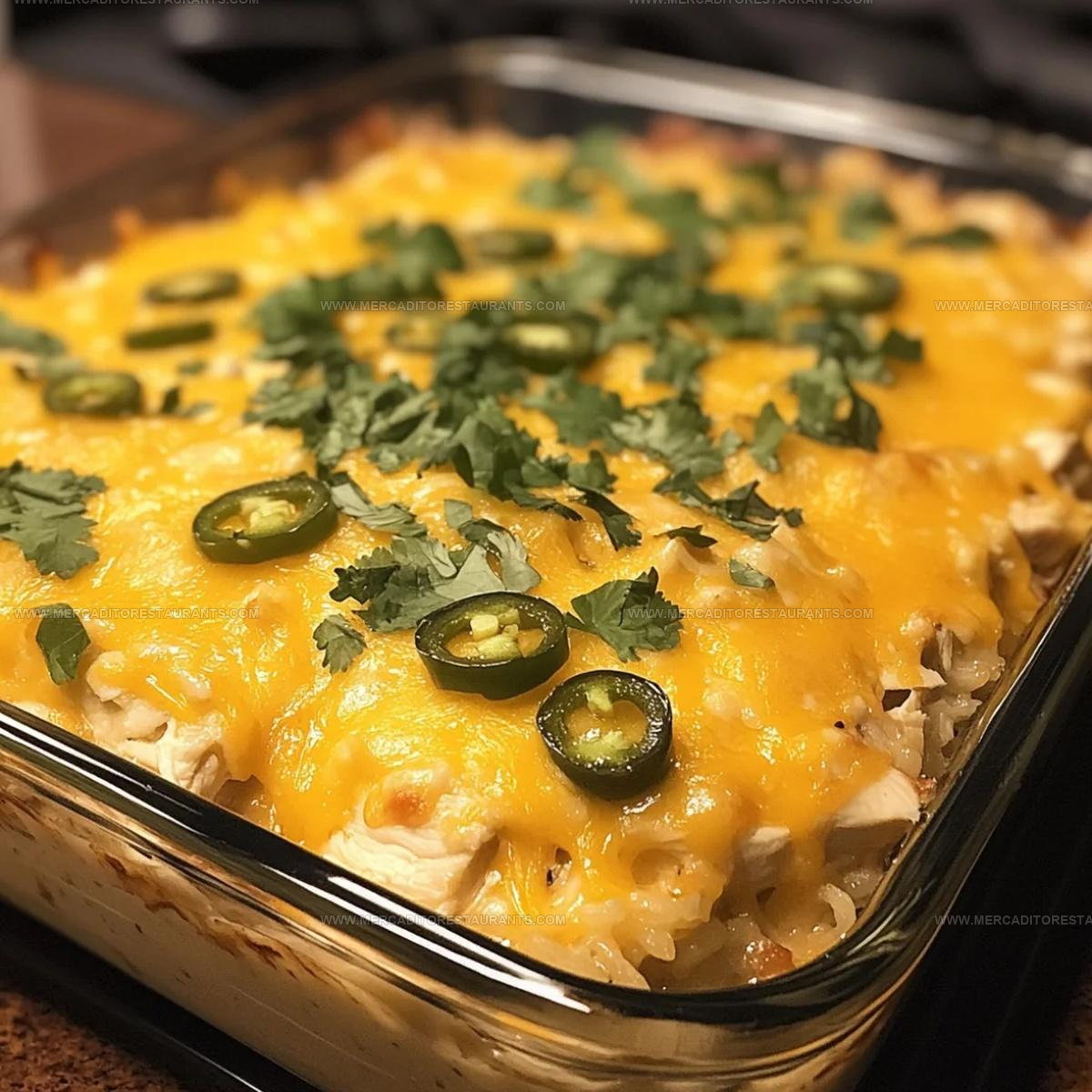 Spicy Cheddar Jalapeno Chicken Casserole Recipe