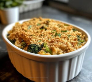 Broccoli Chicken Rice Casserole With Velveeta Recipe