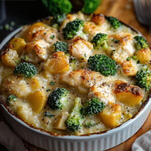 Baked Potato Chicken & Broccoli Casserole Recipe