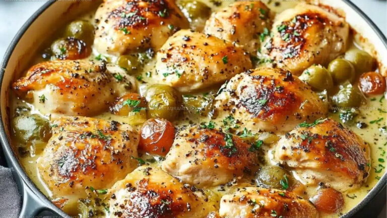 Creamy French-Style Chicken Casserole Recipe