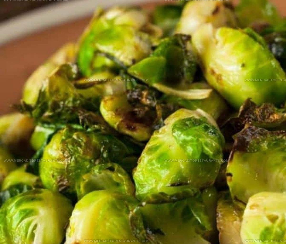 Slow-Roasted Garlic Brussels Sprouts Recipe