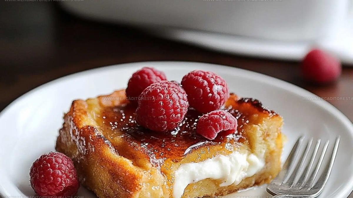 Easy Overnight Brunch Creme Brulee French Toast Bake Recipe