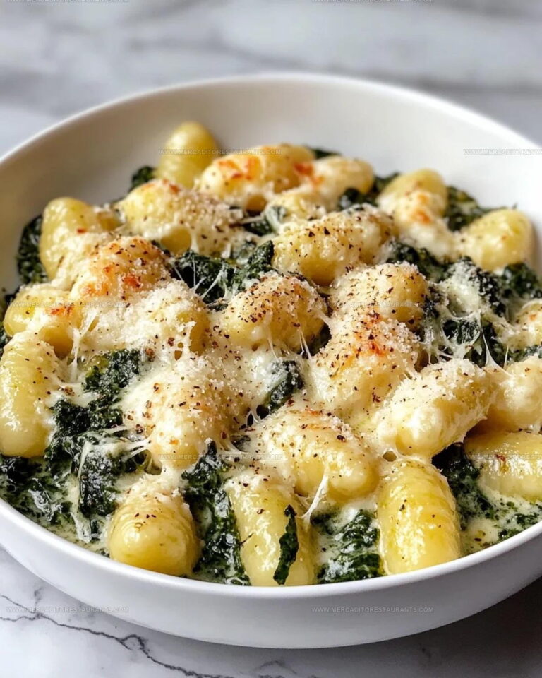 Pesto Spinach Gnocchi Bake Recipe