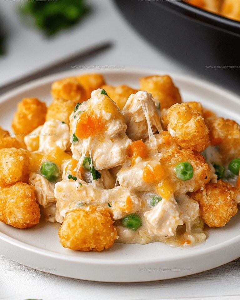 Tater Tot Chicken Pot Pie Recipe