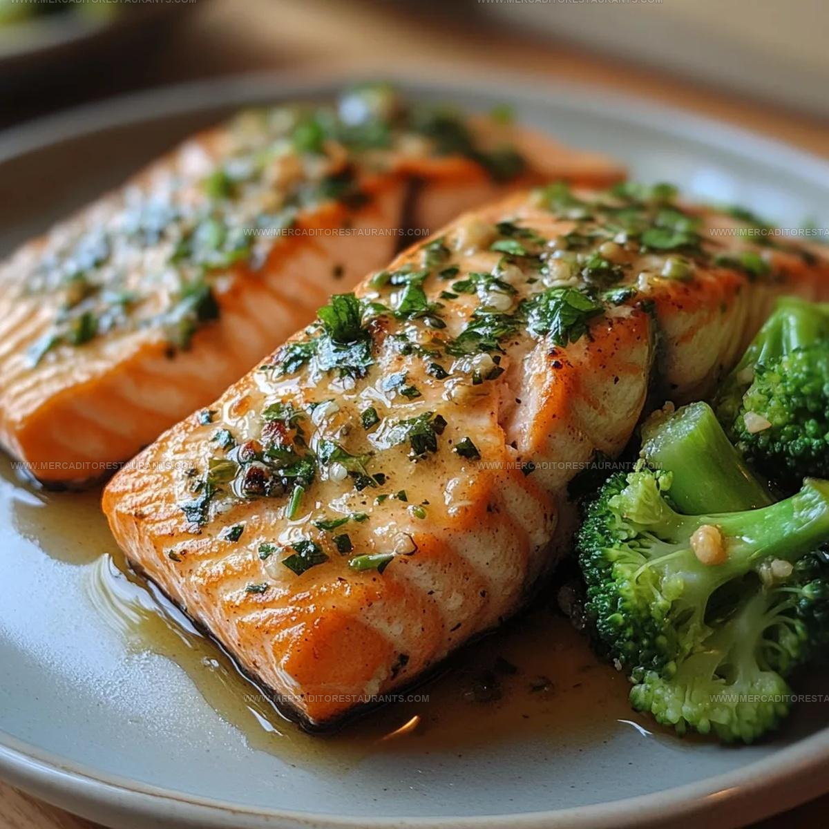 Garlic Butter Baked Salmon Recipe
