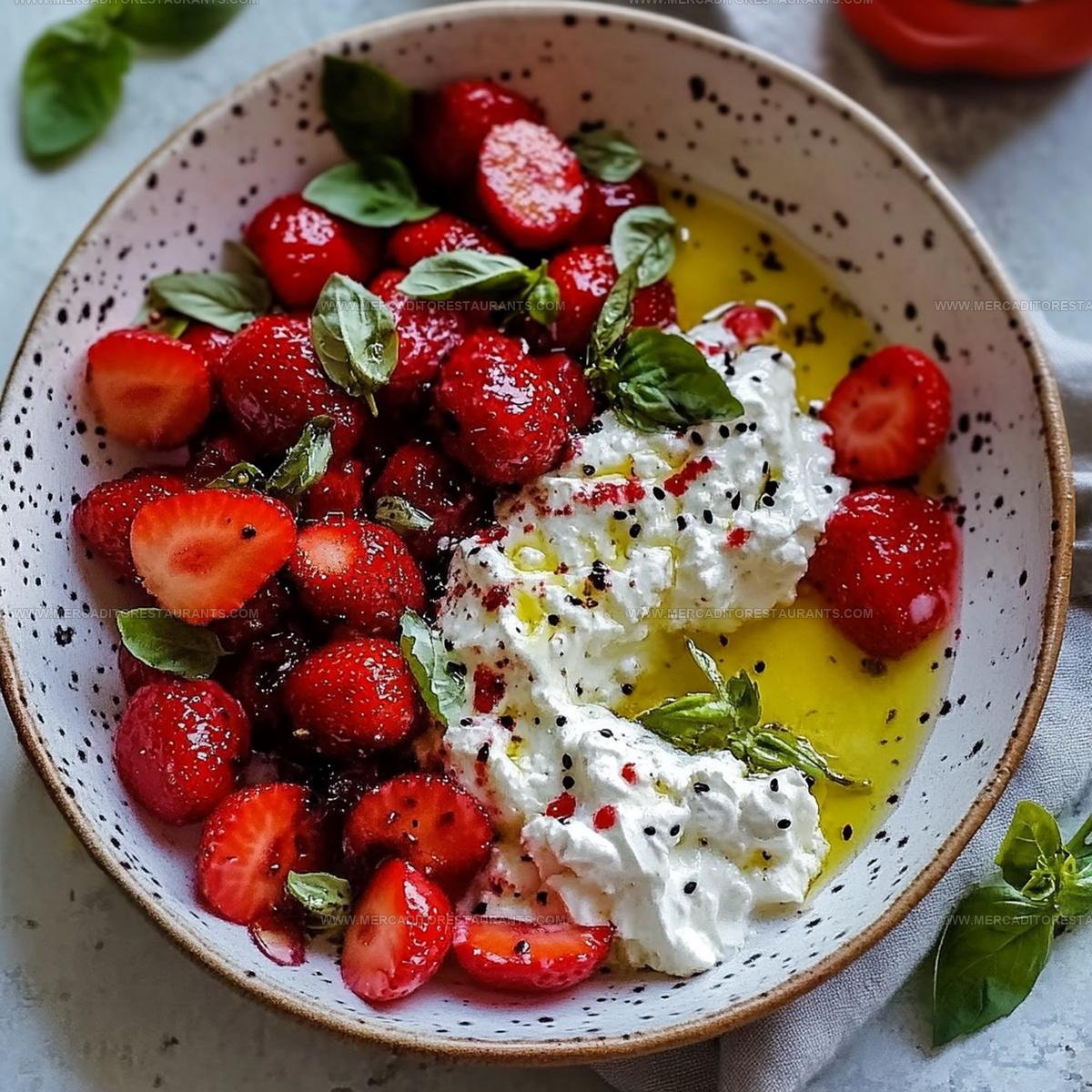 Airy Whipped Feta with Roasted Strawberries Recipe