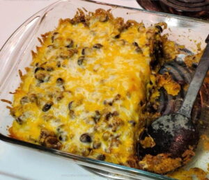 Tortilla-Chip Taco Casserole Recipe