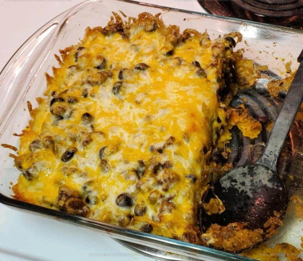 Tortilla-Chip Taco Casserole Recipe