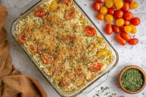 White Bean And Pesto Bake Recipe