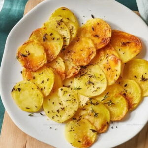 Baked Potato Slices Recipe