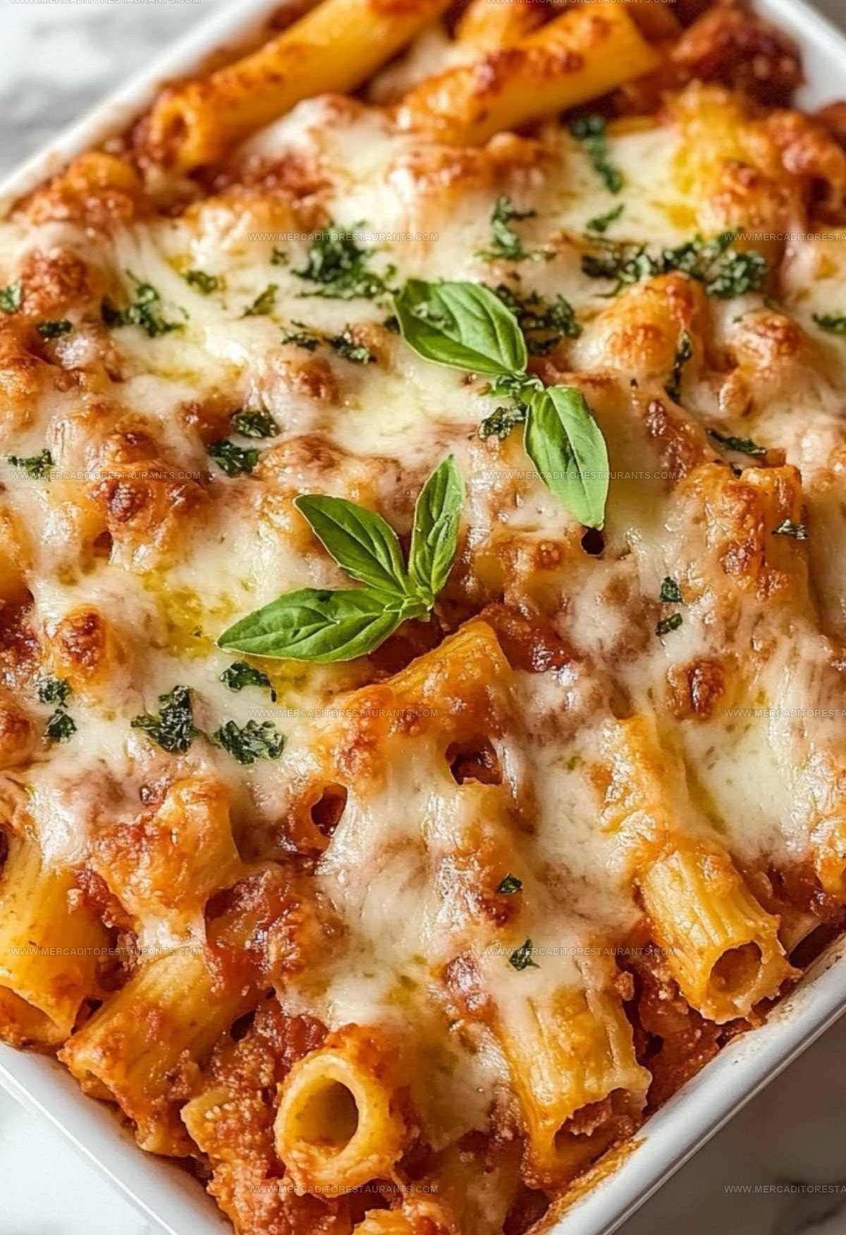 Ultra Creamy Million Dollar Baked Ziti Recipe
