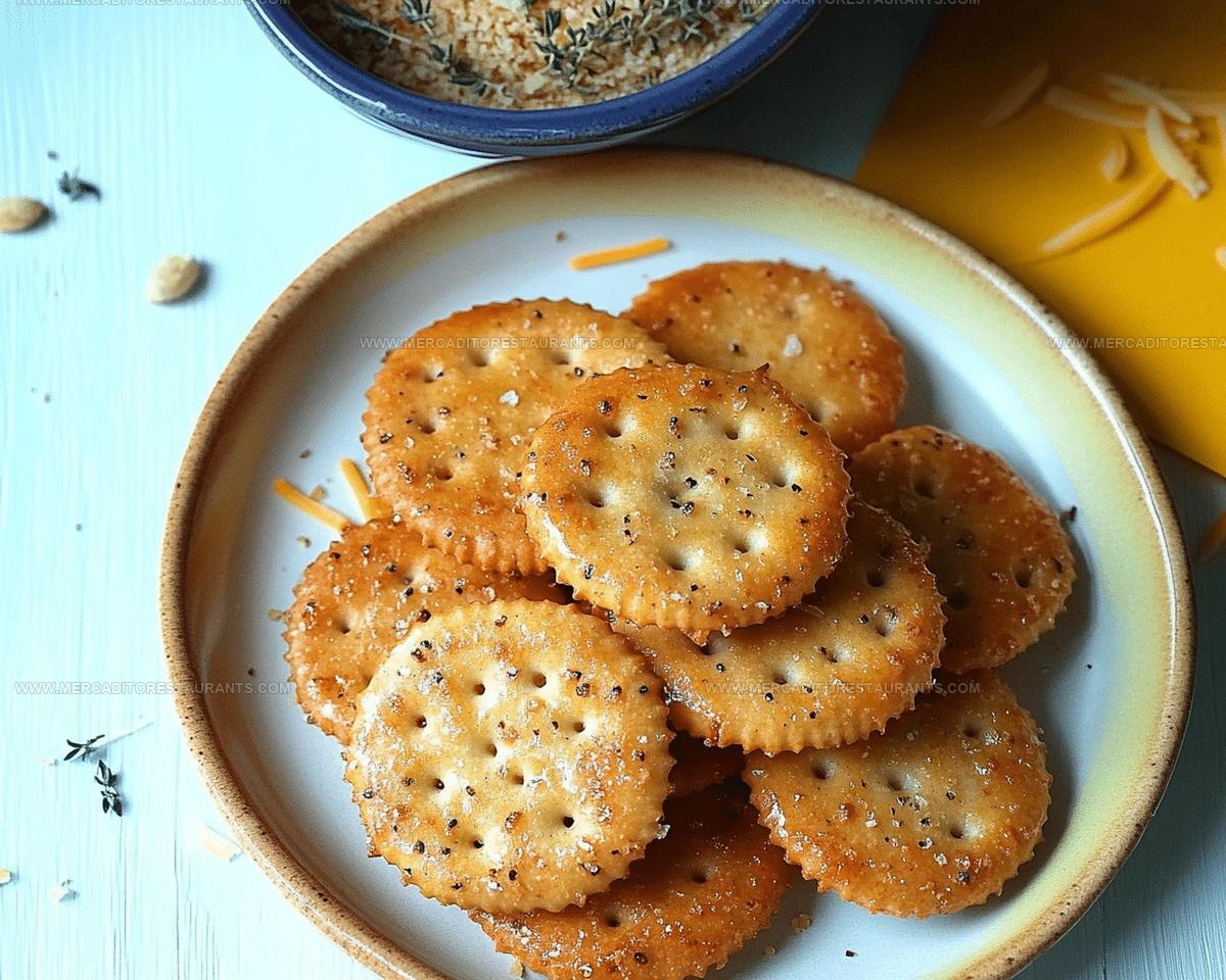 Crispy Ranch-Seasoned Ritz Crackers Recipe
