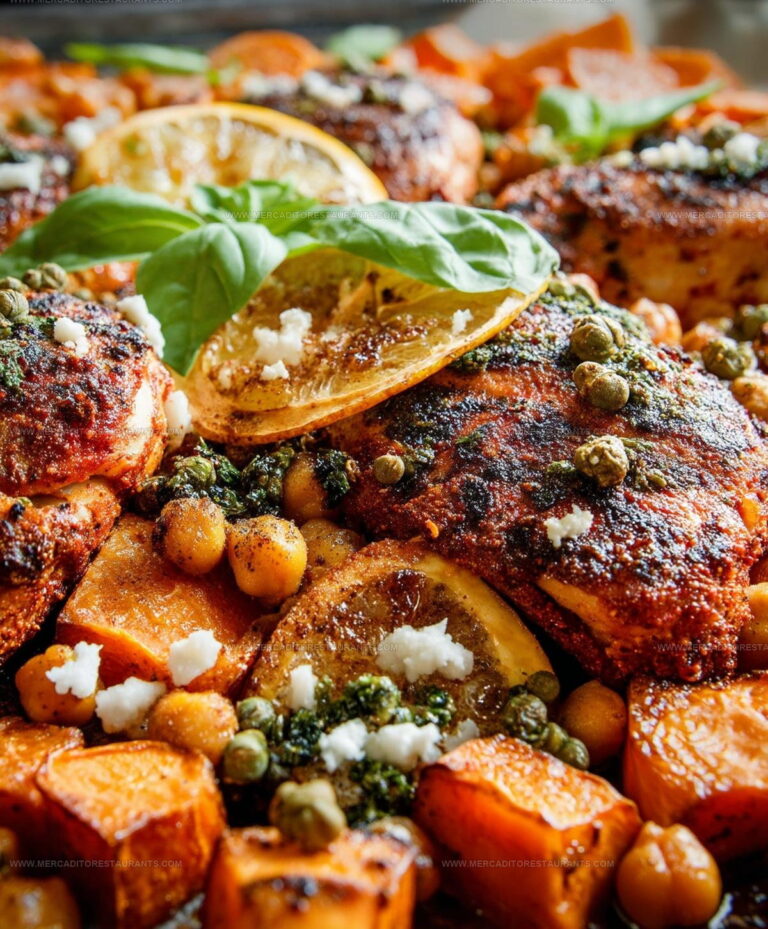 Harissa Chicken Sheet Pan Recipe