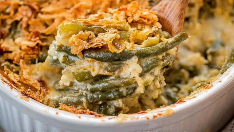 Scratch-Made Green Bean Casserole Recipe