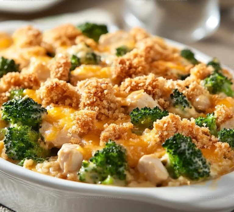 Cheesy Broccoli And Chicken Casserole Recipe
