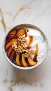 Roasted Plum Yogurt Bowl Recipe