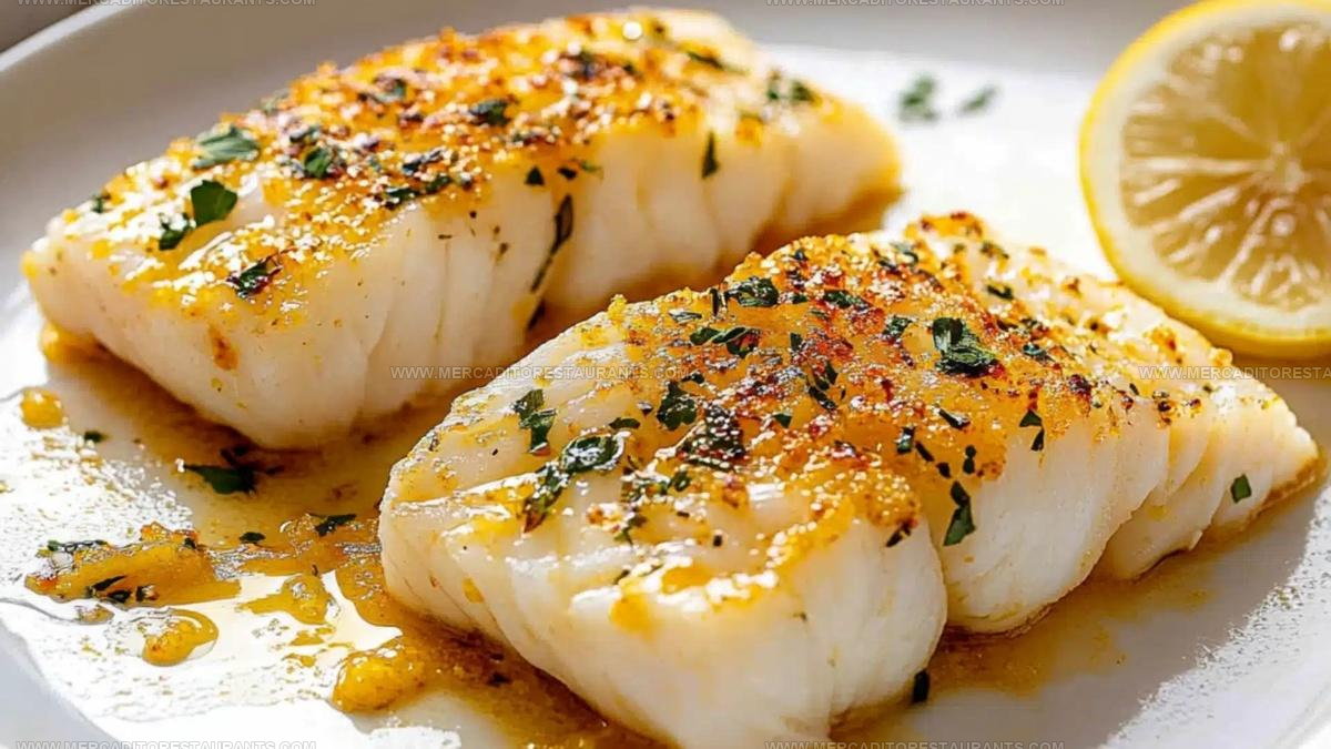 Bright Lemon Baked Cod Recipe