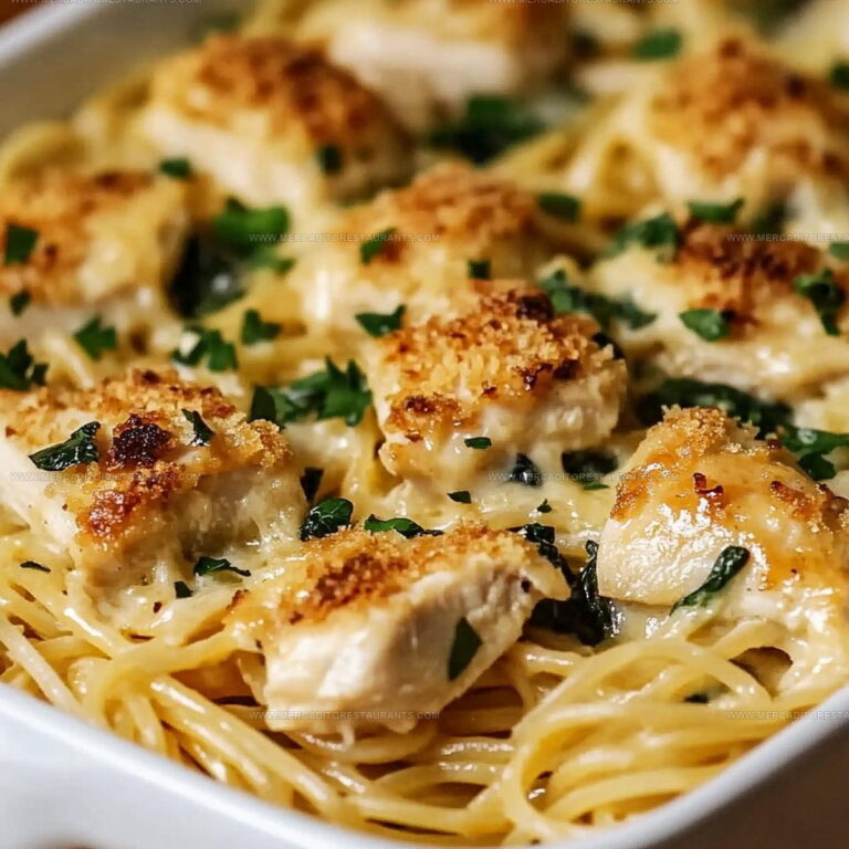 Monterey Jack Chicken Spaghetti Casserole Recipe