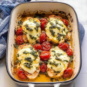 Simple Baked Chicken Caprese Recipe