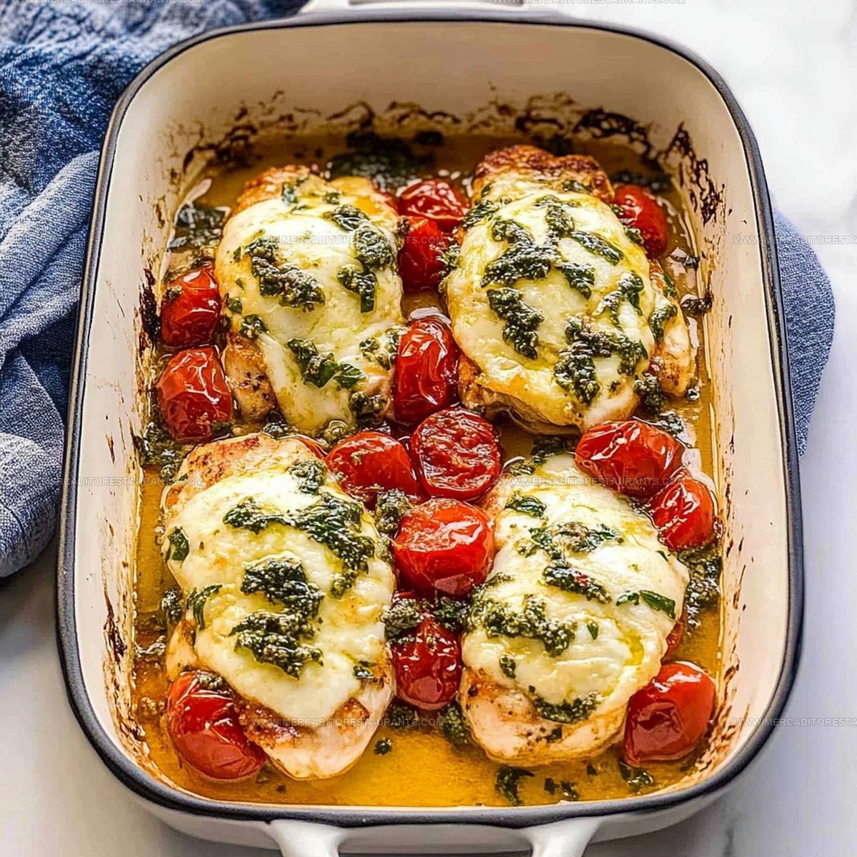 Simple Baked Chicken Caprese Recipe